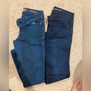2 sz 6 jeans old navy and lucky brand